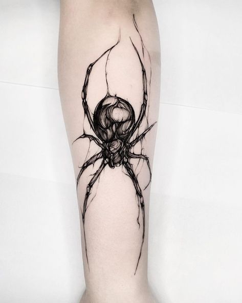 Dark Bee Tattoo, Dark Spider Tattoo, Spider Tattoo Design, Ladybird Tattoo, Zebra Tattoos, Spider Tattoos, Tattoos And Their Meanings, Rooster Tattoo, Starfish Tattoo