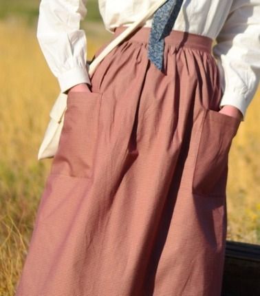 Does your teen have a pioneer trek coming up this summer? Or are you a "ma" or "pa"? Deseret Book has you covered! Trek Clothing, Trek Ideas, Pioneer Costume, Pioneer Clothing, Pioneer Trek, Pioneer Dress, Pioneer Day, Lds Young Women, Aprons Patterns