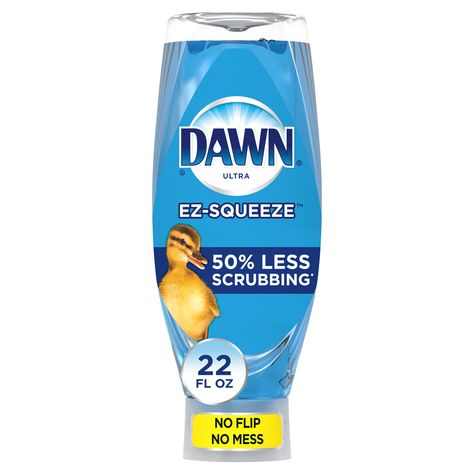 Today Buy Dawn EZ-Squeeze Ultra Dishwashing Liquid Dish Soap, Original Scent, 22 fl oz at Walmart.com Dawn Dishwashing Liquid, Cooking In The Kitchen, Rescue Workers, Laundry Stains, Dawn Dish Soap, Liquid Dish Soap, Oil Spill, Sodium Lauryl Sulfate, Household Cleaning Supplies