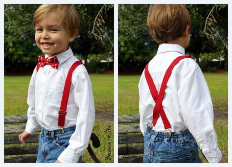 Boys Suspenders from Because I'm Me, woven cotton and available in a decadent variety of prints and solids. Wedding Suspenders, Toddler Bow Ties, Suspenders For Boys, Suspenders Wedding, Toddler Bow, Dressing Well, Boys Vest, Boys Ties, Toddler Bows