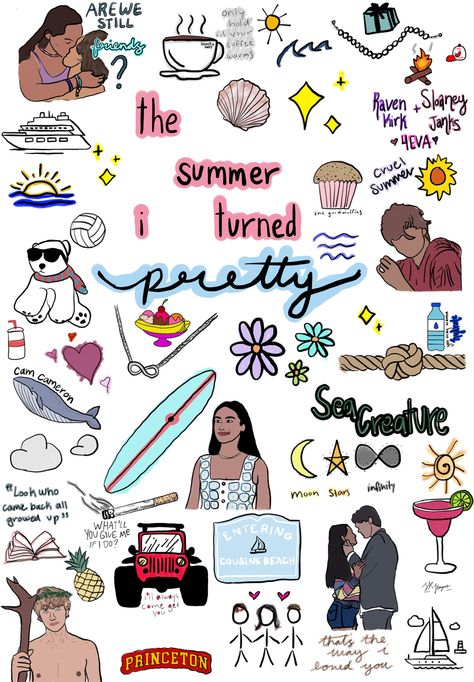 Tsitp Wallpaper, Pretty Collage, Junior Mints, Iphone Wallpaper Music, Wallpaper Vibes, Pretty Journals, The Summer I Turned Pretty, Summer Fun List, Bead Charms Diy