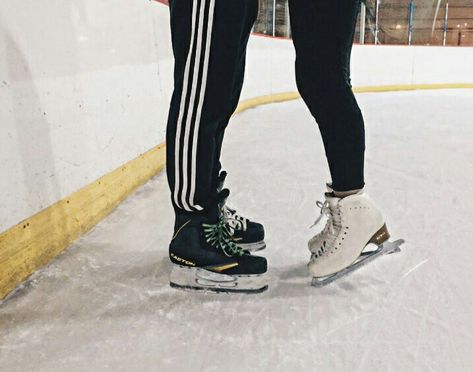 Skating Aesthetic, Ice Rink, Ice Princess, Boyfriend Goals, Ice Breakers, Cute Relationship Goals, Winter Aesthetic, Figure Skater, Hockey Players