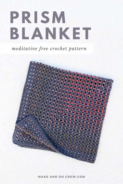 Boxed Block Stitch Crochet Blanket, Crochet Boxed Block Stitch Blanket, Crochet Fade Blanket, Self Striping Yarn Crochet Blanket, Moss Stitch Crochet Blanket Pattern Free, Gradient Crochet Blanket, Varigated Crochet Patterns Free, Block Stitch Crochet Blanket, Varigated Crochet