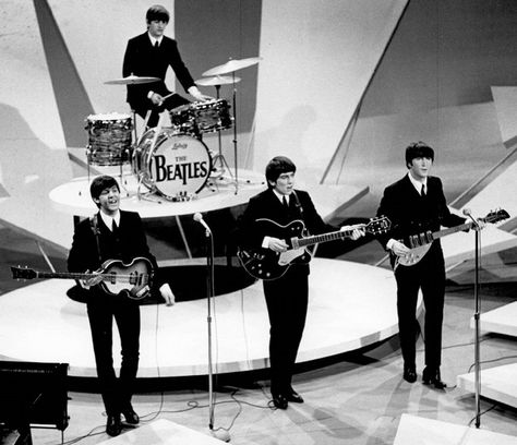 Beatles Birthday, The Beatles Live, The Beatles 1, Ed Sullivan Show, Ed Sullivan, Beatles George, Beatles Photos, The Ed Sullivan Show, Beatles Pictures