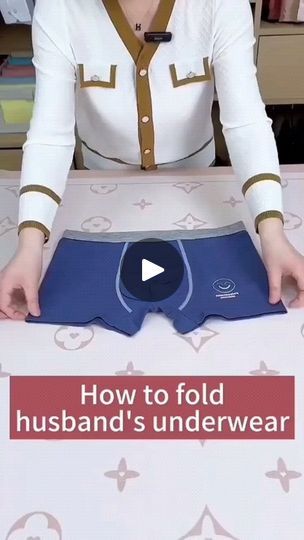 1K views · 10K reactions | Drop a ❤️ if this is helpful!
How to quickly fold husband's underwear? 📚#foldingclothes #organize #storagehacks #folding #foldinghacks | The Folding Tips | thefoldingtips · Original audio Shirt Folding Board Diy, Folding Of Clothes, Folding Polo Shirts To Save Space, How To Fold Underware Clothes, How To Fold Underwater, How To Fold Cargo Pants, Folding Boxers Shorts, Folding Shorts To Save Space, Folding Undies