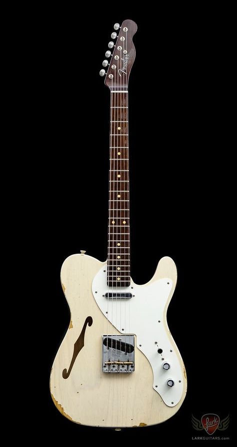 Fender Thinline Telecaster, Telecaster Relic, Thinline Telecaster, Vintage Parlor, Fender Esquire, Telecaster Thinline, Vintage Blonde, Luthier Guitar, Fender Bender