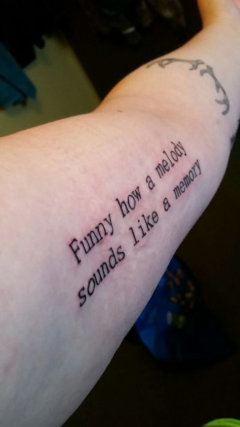 My Eric Church lyric tattoo! Country girl Springsteen Typewriter Script Country Lyric Tattoos, Land Tattoos, Country Music Tattoos, Music Lyric Tattoos, Country Girl Tattoos, Song Lyric Tattoos, Church Tattoo, Liz Phair, Music Tattoo Sleeves