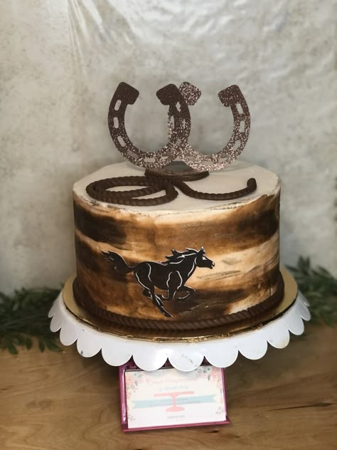 Western Cakes Birthday Men, Barrel Racing Birthday Cake, Mexican Cake Ideas For Men, Western Cake For Men, Cowboy Cake For Men, Cowboy Cake Ideas, Cowboy Cakes For Boys, 20 Birthday Cake Ideas, 1st Rodeo Birthday Cake