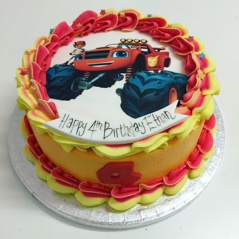 Blaze The Monster Machine Cake, Blaze Monster Truck Cake, Blaze Cake, Blaze And The Monster Machines Birthday Cake, Bolo Blaze, Blaze And The Monster Machines Cake, Blaze Birthday Cake, Blaze Cakes, Thomas Birthday Cakes