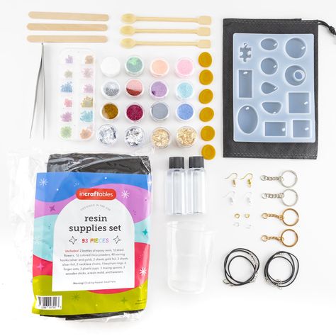 Arrives by Sun, Dec 3 Buy Incraftables Epoxy Resin Kit for Beginners. Resin Supplies Set Mold & Epoxy Bottles for Kids & Adult at Walmart.com Finger Cots, Resin Supplies, Resin Kit, Plastic Cups, Mica Powder, Resin Molds, Measuring Cups, Jewelry Making Supplies, Resin Jewelry