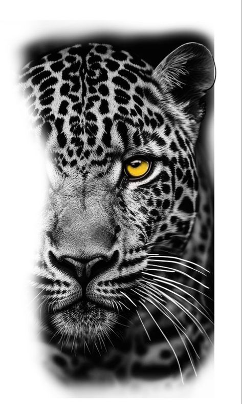 Animal Face Tattoo, Leopard Tattoo Design, Realism Animal Tattoo, Cute Tattoo Ideas, Leopard Tattoo, Lion Art Tattoo, Cute Owl Tattoo, Tiger Tattoo Sleeve, Big Cat Tattoo