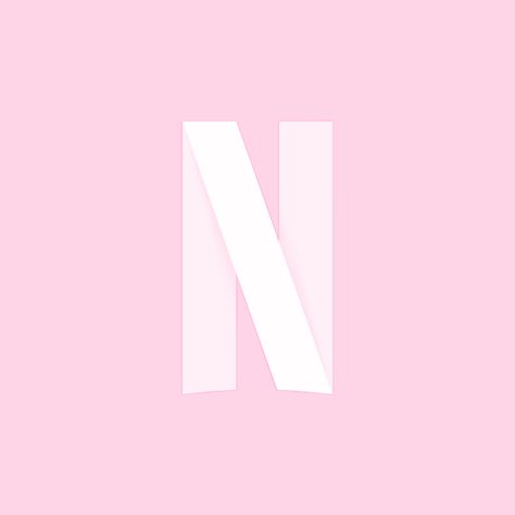 Netflix icon logo #softpink Netflix Aesthetic App Icon, Netflix Cute Icon, Pastel Netflix Icon, Netflix Icon Aesthetic Logo, Pink Netflix App Icon, Netflix Logo Aesthetic, Pink Netflix Icon, Netflix Icon Aesthetic, Aesthetic Netflix Icon