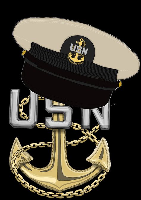 A digital image of a Navy Chief anchor wearing a Chief combo cover. Great for Selectee ceremonies! Hit up the shop owner (Jasmyn) for a discount. Navy Chief Anchor Tattoo, Us Navy Officer, Navy Chief Anchor, Hospital Corpsman, Anchor Pictures, Navy Hospital Corpsman, Navy Retirement, Navy Chief Petty Officer, Banknotes Money