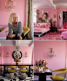 Girly Bedrooms, Pink Apartment, Johnson House, Bedroom Items, Greenwich Village, Barbie House, Pink Houses, Pink Interior, Pink Bedroom