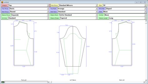 Garment Designer Overview Software to make your own patterns. Pattern Making Software, Fashion Technology, Sewing Business, Garment Pattern, Easy Sewing Patterns, Drafting Patterns, Clothes Sewing Patterns, Computer System, Sewing Pattern Design