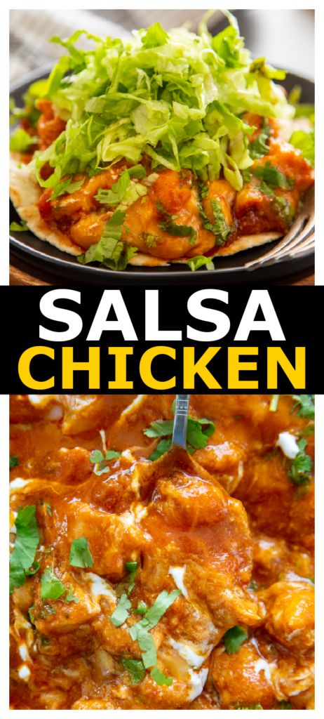 Salsa Chicken Salsa And Chicken Recipes, Chicken And Salsa Recipe, Chicken And Salsa, Favorite Recipes Chicken, Salsa Chicken, Homemade Meals, Duck Recipes, Mexican Food Recipes Easy, Awesome Food