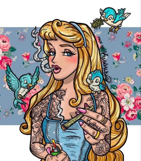 Punk Disney Princess, Disney Punk, Yellow Ranger, Punk Disney Princesses, Disney Princess Tattoo, Punk Disney, Pop Art Images, Art Noir, Dark Disney