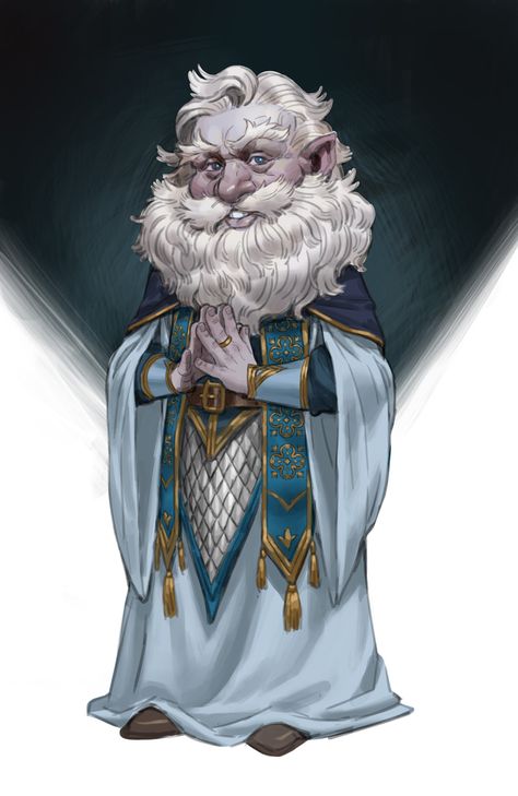 Gnome Wizard Dnd, Dnd Gnome Character Design, Old Dnd Character, Dnd Gnome Art, Gnome Dnd Character Design, D&d Character Art, Gnome Character Art, Dnd Npc Art, Halfling Wizard