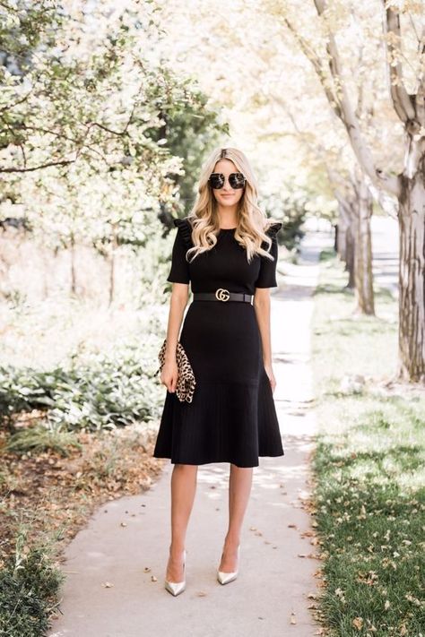 A Little Black Dress is Always a Good Idea (13) Black Dress Outfit Party, Black Dress Outfit, Ivory Lane, Little Black Dress Outfit, Black Dresses Classy, Black Dress Outfits, Looks Black, Outfit Trends, Dark Wear