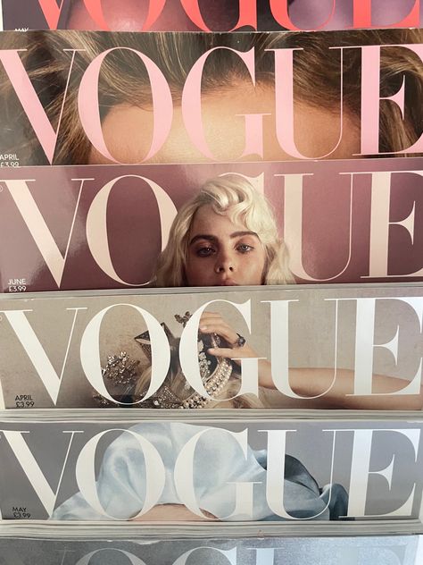 Vogue Girl Aesthetic, Girly Posters Aesthetic, Girly Mood Board, Fashion Brand Poster, Posters Vogue, Magazine Cover Aesthetic, Girly Posters, Vogue Poster, Vogue Magazine Covers