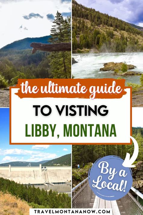 Libby, Montana, offers stunning outdoor activities amidst breathtaking landscapes. Visit the Kootenai Falls for unforgettable views, explore the charming downtown, or hike in the nearby Cabinet Mountains Wilderness. With a rich history tied to mining and timber, Libby boasts local museums and cultural sites. Whether you’re looking for adventure or relaxation, this guide covers the best things to do, places to stay, and must-visit attractions for a perfect trip to this scenic mountain town. Montana Family Vacation, Libby Montana, Montana Travel Guide, Montana Hiking, Montana Winter, Montana National Parks, Montana Vacation, Swinging Bridge, Montana Travel