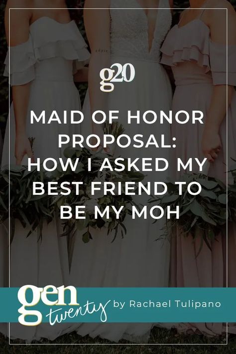 How To Ask Someone To Be Your Maid Of Honor, Made Of Honor, In Your Twenties, Be My Maid Of Honor, Maid Of Honor Proposal, Live A Happy Life, Your Twenties, Millennials Generation, Post Grad