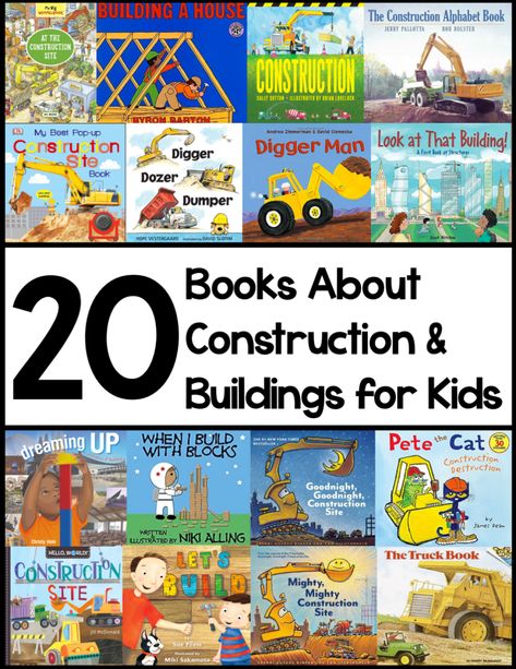 Books About Buildings For Preschool, Construction Theme For Preschool, Build It Up Theme Preschool, Buildings For Preschool, Creative Curriculum Building Study Ideas, Buildings Creative Curriculum, Building Theme Preschool Activities, Creative Curriculum Building Study, Construction Preschool Activities