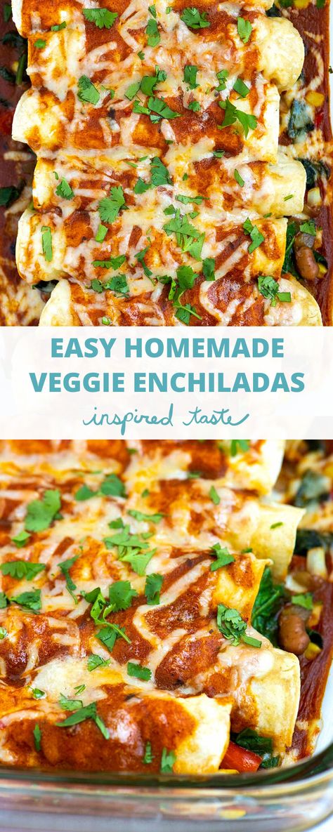 Vegetable Burrito Recipe, Chicken Veggie Enchiladas, Veggie Enchiladas Easy, Veg Enchiladas Vegetarian, Veggie Enchilada Recipe, Vegetarian Weight Watchers Recipes, Chicken And Veggie Enchiladas, Chicken Enchiladas Crock Pot, Red Sauce Chicken Enchiladas