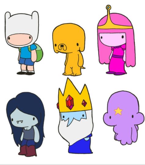 Adventure Time characters!! lol derp Adventure Time Font, Princess Bubblegum And Finn, Adventure Time Space, Adventure Time Sketches, Advencher Time, Adventure Time Cupcakes, Bubblegum Marceline, Adventure Time Drawings, Jake Adventure Time