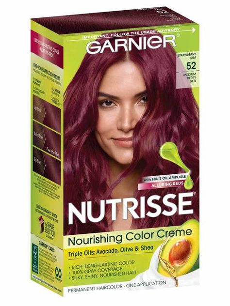 Medium Reddish Brown, Garnier Hair Color, Color Packaging, Color Conditioner, Dyed Red Hair, Winter Hair Color, Color Kit, Ash Brown, Hair Coloring