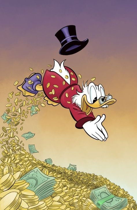 Neo Pop, Duck Wallpaper, Uncle Scrooge, Scrooge Mcduck, Cartoon Profile Pics, Acrylic Art, Disney Art, Cartoon Wallpaper, Disney Pixar