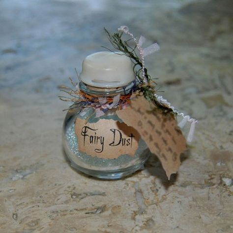 Fairy Crafts, Chic Baby, Fairy Parties, Believe In Magic, Fairy Dust, Fairy Land, Fairy Houses, Pixie Dust, Glass Jar