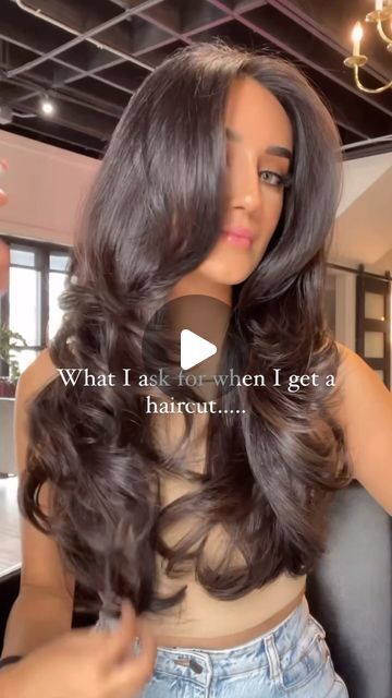 MARJAN on Instagram: "Save this for your next haircut🤍 I ask for long layer haircut with face framing and curtain bangs 💁‍♀️haircut was done by @chitabeautyofficial   #hair #layerhaircut #layercut #layers #longhair #layeredhaircut  #wakeupandmakeup #hudabeauty" Long Hair Face Framing Curtain Bangs, Layercut Haircut Long Hair, Layer Haircut Long Hair, Long Layered Haircut With Curtain Bangs, Layer Haircut With Curtain Bangs, Long Layered Face Framing Hair, Long Curtain Bangs Face Framing Layers Long Hair, Face Framing Haircut For Long Hair Bangs, Layer Cut With Curtain Bangs