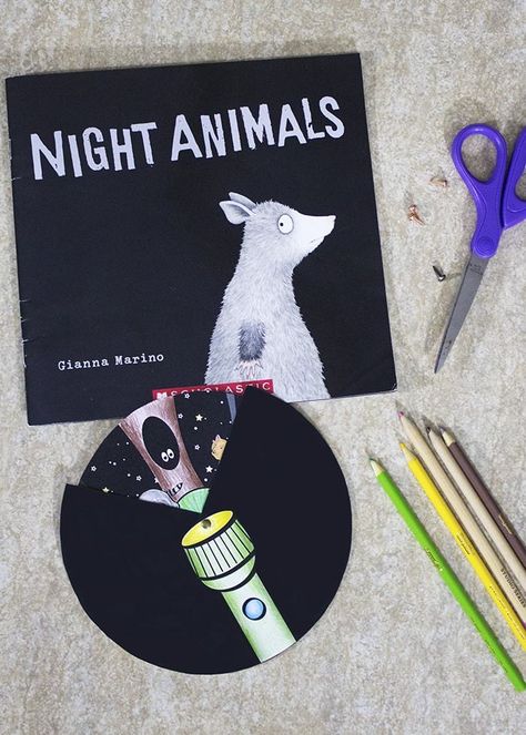 Night Animals Craft Nocturnal Animals Activities, Night Animals, Camping Theme Preschool, Family Literacy Night, Animal Crafts Preschool, Animals Craft, Storytime Crafts, Animal Lessons, Family Literacy