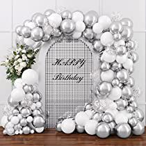 How To Make Confetti, Balloon Wreath, Balloons For Birthday, Paper Balloon, Silver Confetti, Silver Balloon, Metallic Balloons, Rainbow Balloons, Valentines Day Background