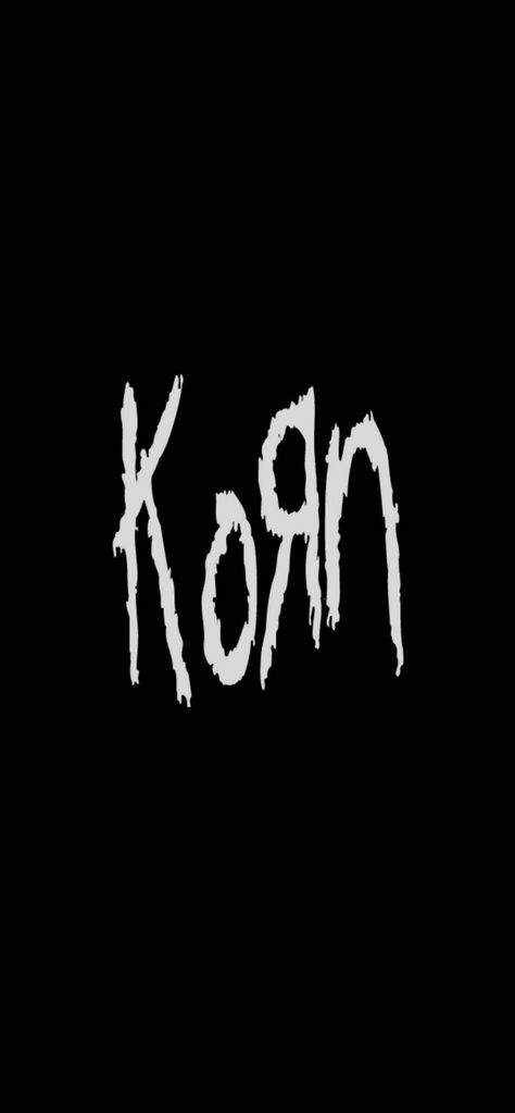 Korn Wallpaper Aesthetic, Korn Wallpapers Iphone, Korn Aesthetic, Korn Wallpaper, Korn Logo, Phone Backgrounds, Diy Ideas, Phone Wallpaper, Iphone Wallpaper