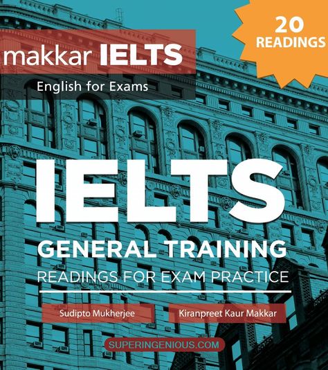 Makkar IELTS General Training Reading will provide you with  20 tests available which start from easy level to hard level and it is preferred for self-study. #IELTS_Reading Ilets Exam, Ielts Reading Academic, Ielts General Training, Ielts General, English Grammar Book Pdf, Cambridge Ielts, Job Resume Format, Ielts Writing Task 2, English Books Pdf