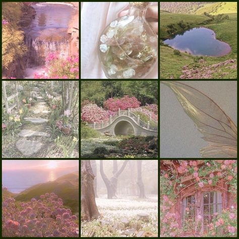 Fairy Moodboard, Adopt Idea, Fairy Aesthetic, Purple Themes, Rainbow Aesthetic, Green Theme, Mood Board Inspiration, Mood Board Design, Perfect Palette