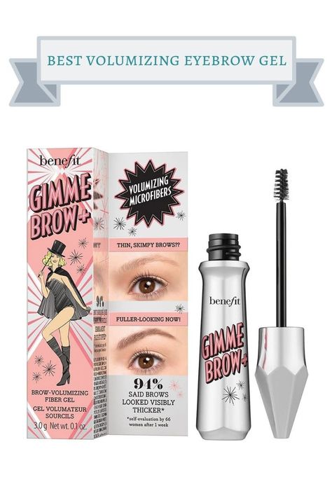 Benefit Cosmetics Brow, Benefit Gimme Brow, Tinted Eyebrow Gel, Gimme Brow, Tinted Brow Gel, Full Brows, Brow Pomade, Eyebrow Gel, Brow Makeup