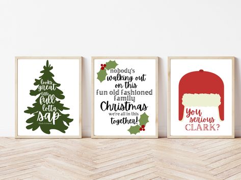 Christmas Vacation Signs, Ski Lodge Christmas, Clark Griswold Quotes, Christmas Decor Printable, Christmas Family Vacation, Christmas Vacation Party, Christmas Vacation Quotes, Christmas Phrases, Quotes Christmas