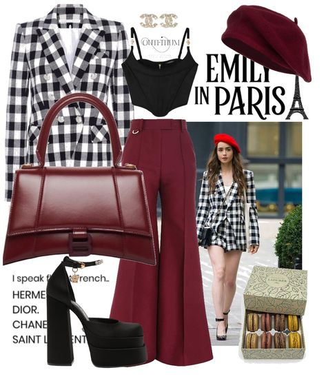 Emily In Paris Work Outfits, Emily In Paris Inspired Outfits, Paris Costume, Emily Outfits, Brunch Paris, City Clothes, Emily In Paris Style, Emily In Paris Fashion, French Riviera Style