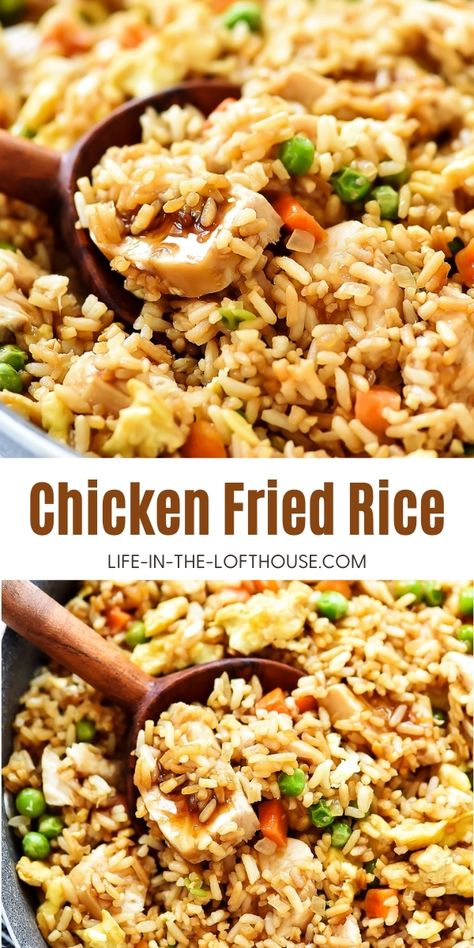 Best Chicken Fried Rice Recipe Ever, Chicken Fried Rice Crockpot Recipes, Korean Chicken Fried Rice, Skillet Chicken Fried Rice, Teriyaki Chicken And Fried Rice, Crockpot Chicken Fried Rice, Teriyaki Chicken Fried Rice Recipe, Teriyaki Chicken Fried Rice, Griddle Meals