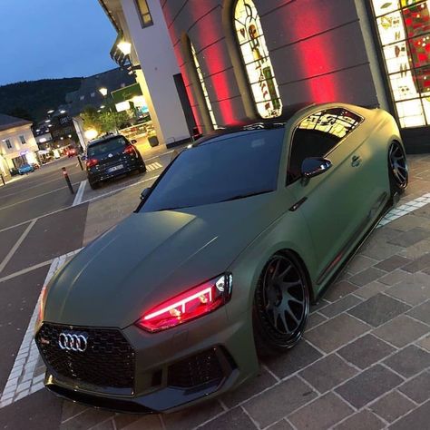 Audi R8 Black, Matte Cars, Audi A5 Coupe, R34 Gtr, Upcoming Cars, Audi Rs5, Matte Green, Audi Rs6, Mc Laren