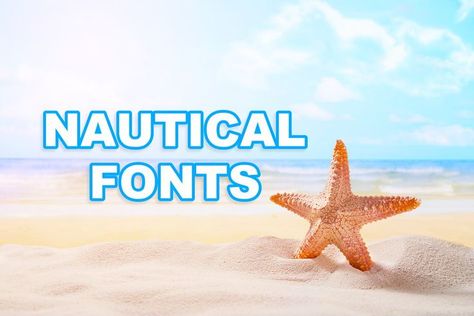 Are you craft nautical designs that require special fonts? You have come to the right place. Nautical Fonts Alphabet, Sailor Font, Nautical Fonts, Oceans Twelve, Tattoo Script Fonts, Summer Font, Nautical Aesthetic, Tattoo Font, Custom Displays