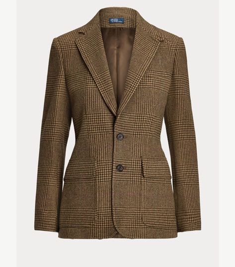 Ralph Lauren Tweed, Wimbledon Fashion, Olive Tan, Ralph Lauren Blazer, Celebrity Trends, Glen Plaid, Polo Sport, Mode Inspo, Tweed Blazer