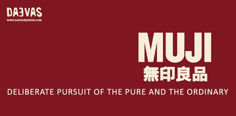 For a Muji product, having completely no #label makes it stand out in any #landscape of labels by actually trying not to stand out at all. Read more on our latest #blog. #daevasdesign Muji Label, Muji Design, Red Space, System Design, No Label, The Pure, The Ordinary, Pure Products, Red