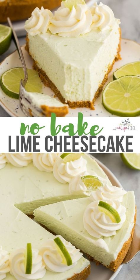 20 Easy Key Lime Desserts Recipes That Aren't Pie - RecipeMagik Dessert Key Lime, Keylime Pie Cheesecake Recipes, No Bake Lime Cheesecake Recipes, No Bake Key Lime Cheesecake Easy, Vegan Key Lime Cheesecake, Easy Keylime Pie No Bake, Lemon Lime Cheesecake Recipes, Gluten Free Key Lime Cheesecake, Key Lime Pudding Recipes