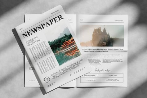 Free Premium Newspaper Mockup PSD - Good Mockups Newspaper Mockup, Brochure Mockup Free, Magazine Mockup Free, Mockup Envelope, Social Media Mockup, Menu Mockup, Square Brochures, Flyer Mockup, Free Mockup Templates