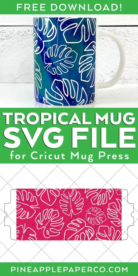 Mug Wrap Svg, Cricut Mugs, Cricut Patterns, Cricut Projects Easy, Infusible Ink Transfer Sheets, Cricut Hacks, Cricut Supplies, Mug Svg, Mug Crafts