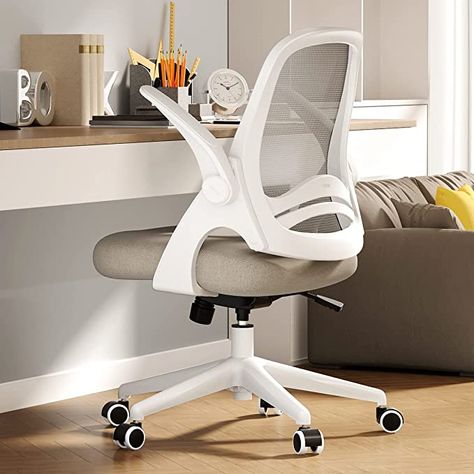 #homestuff #Amazonfinds #Amazon #comforthome #comfort #stuffforhome Office Beige, Small Computer Desk, Chair Desk, Ergonomic Desk Chair, Home Office Chair, Computer Desk Chair, Mesh Chair, Ergonomic Office, Office Desk Chair